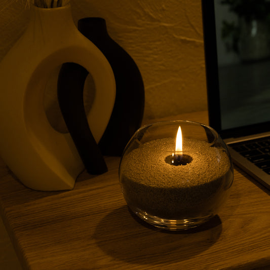 Smoke Gray スモークグレー|LUEURキャンドル 250g×2