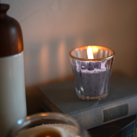 Ecru Beige × 選べるカラー|LUEUR 2色セットキャンドル