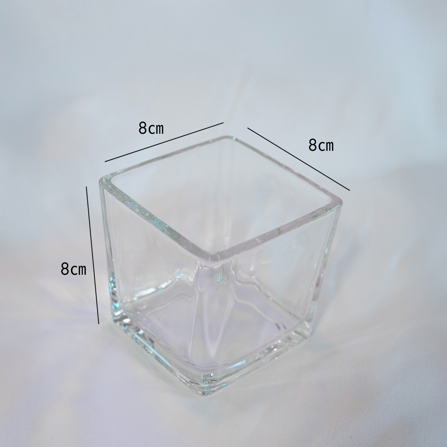 LUEUR BASIC COFFRET | キャンドルスターターキット【四角型の器】＆【ピンク系ビーズ】